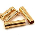 Protek RC PTK-5024  5.0mm "Super Bullet" Solid Gold Connectors