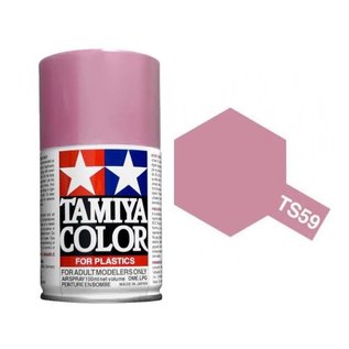 Tamiya TAM85059  TS-59 Pearl Light Red Lacquer Spray Paint (100ml)  85059