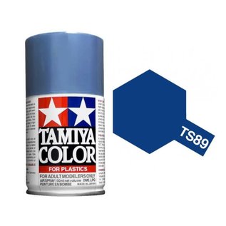 Tamiya TAM85089  TS-89 Pearl Blue Lacquer Spray Paint (100ml)
