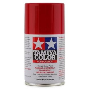 Tamiya TAM85095  TS-95 Metallic Red Lacquer Spray Paint (100ml)