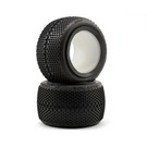J Concepts JCO3002-02 Double Dee's Rear Buggy Tire Green 2.2 (2) JConcepts
