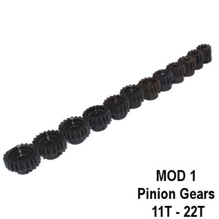 Surpass Hobby USA MOD11922 MOD1 Pinion Gear Set 19T-22T Hard Coated Alloy Steel (4)