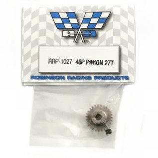 Robinson Racing RRP1027  48P 27T Steel Pinion Gear 1/8" or 3.17mm Bore