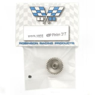 Robinson Racing RRP1031  48P 31T Steel Pinion Gear 1/8" or 3.17mm Bore