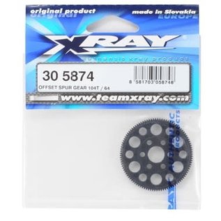 Xray XRA305874  64P 104T Composite Offset Spur Gear