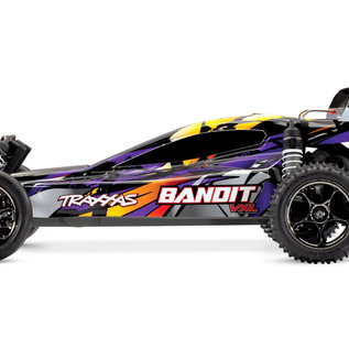 Traxxas TRA24076-4  Purple Bandit 1/10 VXL Buggy RTR w/o Battery & Charger