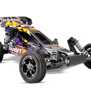 Traxxas TRA24076-4  Purple Bandit 1/10 VXL Buggy RTR w/o Battery & Charger