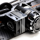 Exotek Racing EXO1920  Exotek 30mm Aluminum TC Stick On Fan Shroud