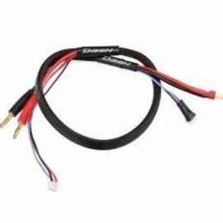 Dash DA-771006  Battery Charging Extension Harness - Deans  Connector W/Balance Connector