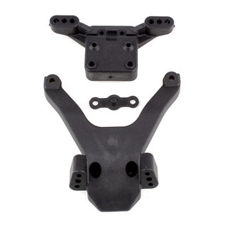 Team Associated ASC91884  Front Top Plate & Ballstud Mount for B6.3