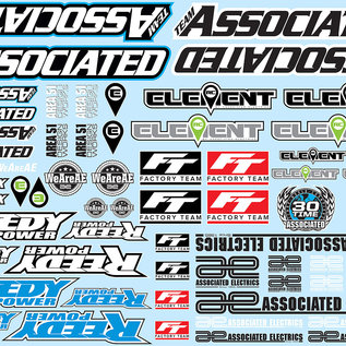 Team Associated ASC91913  AE Branding Decal Sheet