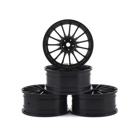 MST MXS-832502BK  MST 24mm LM Wheel (Black) (4) (+0 Offset)