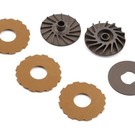 Exotek Racing EXO2058  Exotek TLR 22S Drag Mk3 Finned Slipper Set