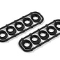 Xray XRA372070  X10 XII XRAY Composite Ride Height Adjuster Set V2 12 peice set Including 2.5mm part (2)