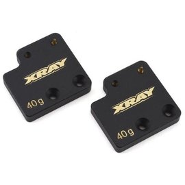 Xray XRA309861  XRAY X4, T4 Short LiPo Balancing Chassis Weight (2) (40g)