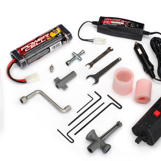 Traxxas TRA44096-3 Red Nitro Rustler w/ TSM RTR