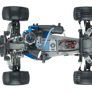 Traxxas TRA44096-3 Red Nitro Rustler w/ TSM RTR