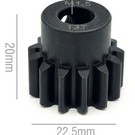 MRC Hobbies Products MRCS13  13T MOD 1.5 Chromium Steel w/8mm Bore