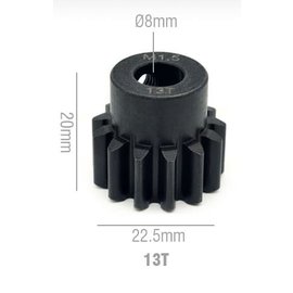 MRC Hobbies Products MRCS13  13T MOD 1.5 Chromium Steel w/8mm Bore