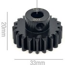 MRC Hobbies Products MRCS20  20T MOD 1.5 Chromium Steel w/8mm Bore