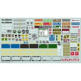 Team Associated ASC42148  Enduro Scale Decal Sheet