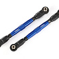 Traxxas TRA8948X  Blue 100mm Aluminum Toe Links (2)  Maxx