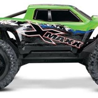 Traxxas TRA77086-4  Green X-MAXX 4x4, 8S Brushless Powered, Extreme Size Monster Truck (Green Design)