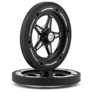 Drag Race Concepts DRC-2000  DragRace Concepts 5 Spoke Ultra Lock Front Wheels (Black) (2)
