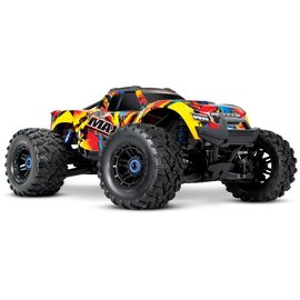 Traxxas TRA77086-4  Solar Flare X-MAXX 4x4, 8S Brushless Powered, Extreme Size Monster Truck