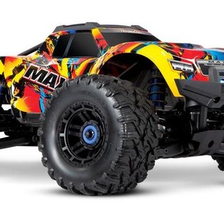 Traxxas TRA77086-4  Solar Flare X-MAXX 4x4, 8S Brushless Powered, Extreme Size Monster Truck