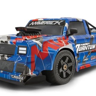 Maverick RC MVK150312  QuantumR Flux 4S 1/8 4WD Race Truck - Blue / Red