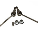 Racers Edge RCE6405  Metal Front CVD Shafts & Pins & M4 Lock Nut for Blackzon Slyder
