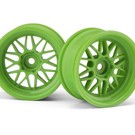 HPI HPI106772  HRE C90 26mm Wheels, 6mm Offset, Green (2pcs)