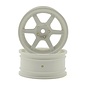 HPI HPI112813  White HRE C106 Wheel, 26mm, 6mm Offset, (2pcs)