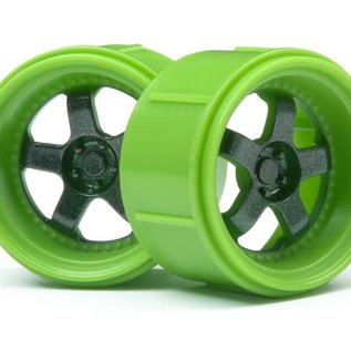 HPI HPI112817  Green Work Meister S1 Wheel, for the Micro RS4, (4pcs)