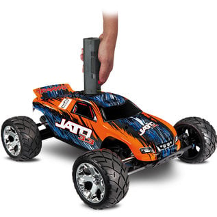 Traxxas TRA55077-3 Orange & Blue Jato 3.3 Nitro RTR