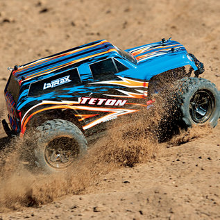 Traxxas TRA76054-5 LaTrax 1/18 Teton BlueX & Orange Monster Truck 4WD RTR