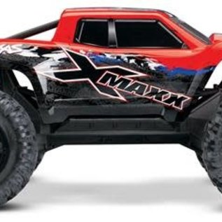 Traxxas TRA77086-4  Red X-MAXX 4x4, 8S Brushless Powered, Extreme Size Monster Truck