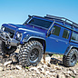 Traxxas TRA82056-4  Blue TRX-4 1/10 Crawler Defender Land Rover