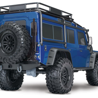 Traxxas TRA82056-4  Blue TRX-4 1/10 Crawler Defender Land Rover