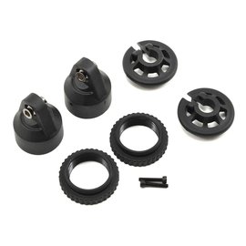 Traxxas TRA7764  GTX Shock Cap, Spring Collar & Nut (2) Fits X-Maxx & XRT