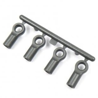 Xpress XP-10635  Xpress Grey Composite 4.8mm Flat Type Ball End 13mm 4pcs