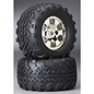 HPI HPI4709  Mounted GT2 Tire, S Compound, on Warlock Wheel, Chrome Glued, Includes Molded Inserts