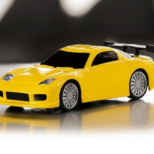 TR-C71YLW  Yellow C71 1/76 RTR Electric 2WD Micro On-Road RC Car