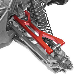 Racers Edge RCE1903R  X-Maxx Front/Rear Aluminum Upper Suspension Arm Set - Red