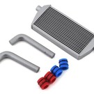 SRC Sideways RC SDW-FULLINTKIT-M-S  Sideways RC Scale Drift Full Intercooler Kit (Silver) (Medium)