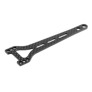 Xray XRA301073  XRay X4 22-25 Graphite Upper Deck - Split Rear - 2.0mm