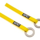 SRC Sideways RC SDW-TSL-RINGH-YL  Sideways RC Scale Drift Nylon Tow Sling w/Ring Hook (Yellow) (2)