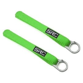 SRC Sideways RC SDW-TSL-STEELRING-GR  Sideways RC Scale Drift Nylon Tow Sling w/Steel Ring (Green) (2)