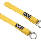SRC Sideways RC SDW-TSL-STEELRING-YL  Sideways RC Scale Drift Nylon Tow Sling w/Steel Ring (Yellow) (2)